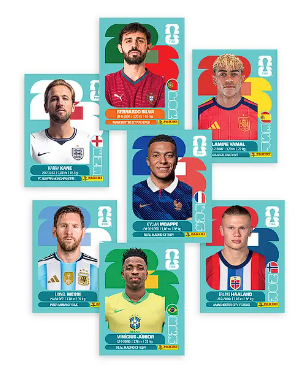 Panini Caja 50 Sobres Cromos Copa Mundial de la FIFA 2026