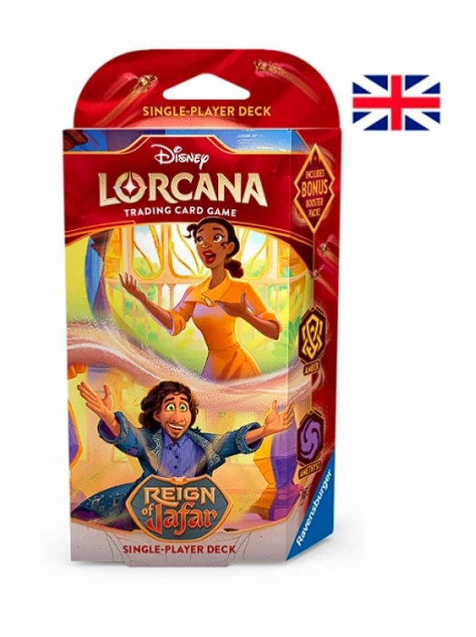 Mazo para un jugador Ruby/Steel (Inglés) Reign of Jafar