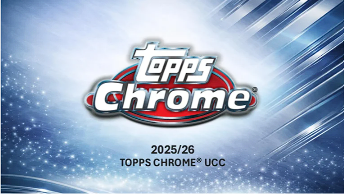 Hanger Box Topps UCC Chrome 2025/26