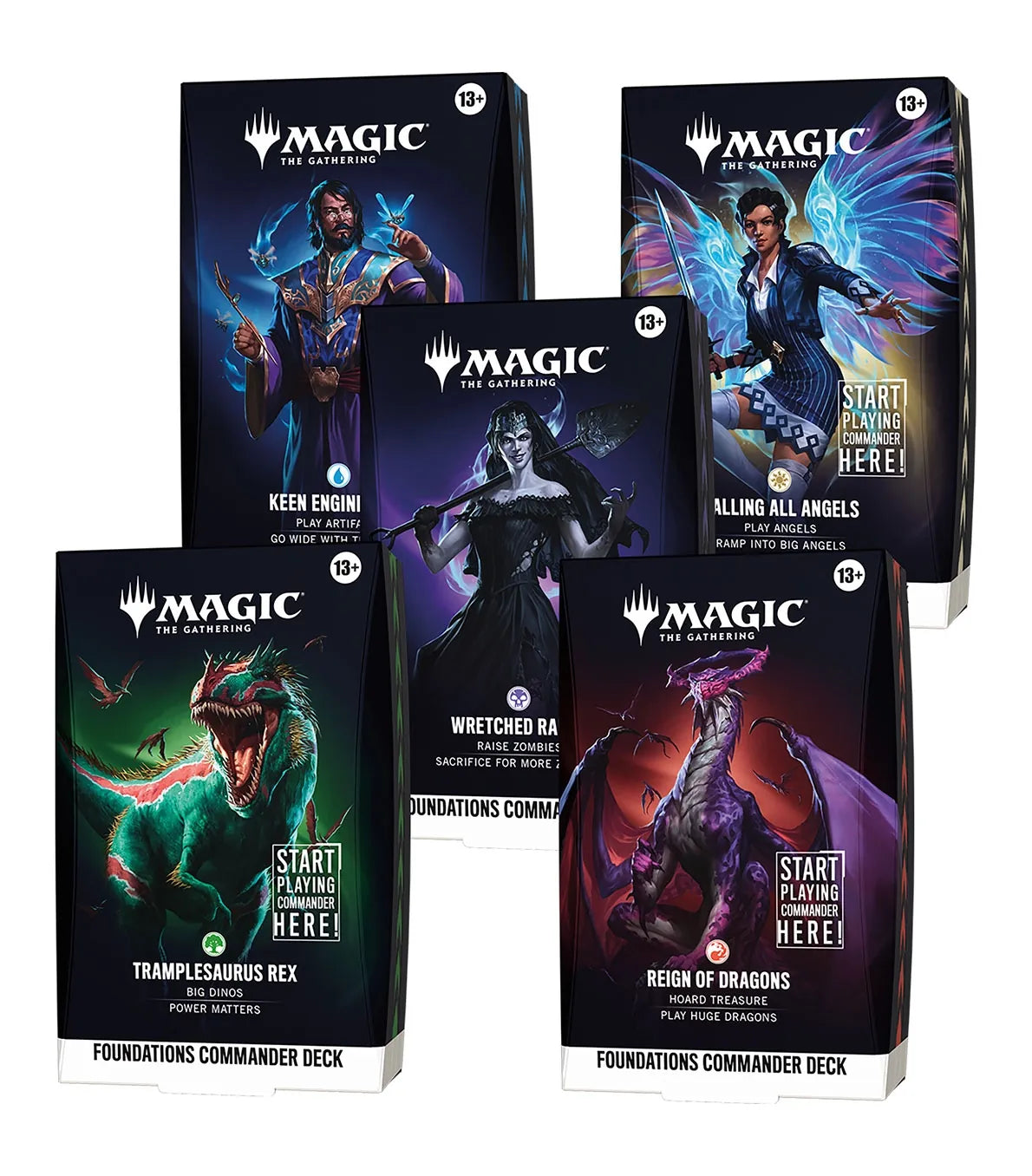 Starter Commander Foundations Inglés - Magic The Gathering